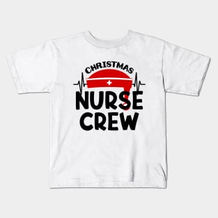 Christmas Nurse Crew Kids T-Shirt